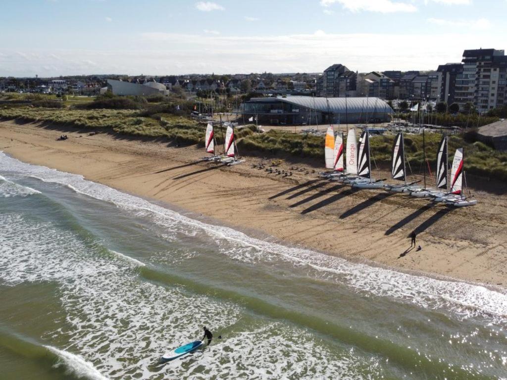 "O'Dbark" - Duplex 2 Etoiles - A 100M De La Plage Avec Jardin Courseulles-sur-Mer Zewnętrze zdjęcie